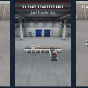 Machines Simulator 3 first scenes PLC programs (Tia Portal V15)