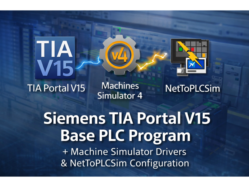 Siemens TIA Portal Communication Configuration Template
